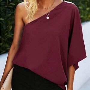 One Shoulder Blouse